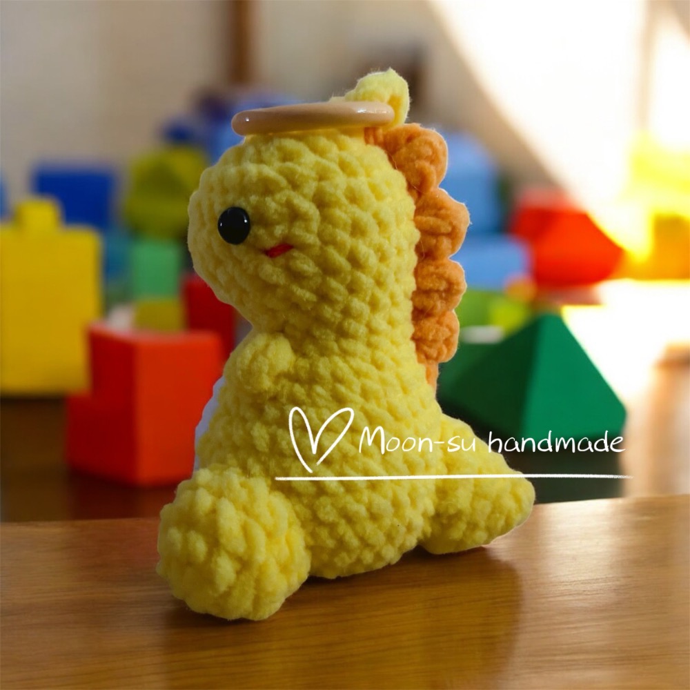 🌟Moon-su🌟可愛小恐龍🦖及實物拍攝 快速出貨🚚 大小約7公分 共三色-規格圖4