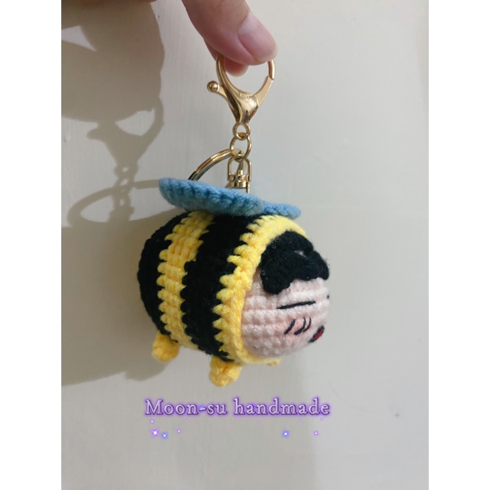 🌟Moon-su❤️蜜蜂小新/動感小小雯吊飾 約7公分 實物拍攝 現貨 快速出貨🚚-細節圖4