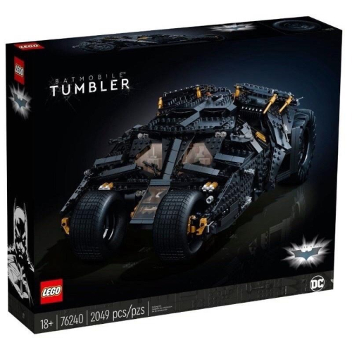 [木木磚家] LEGO 76240 DC英雄 黑暗騎士 蝙蝠車