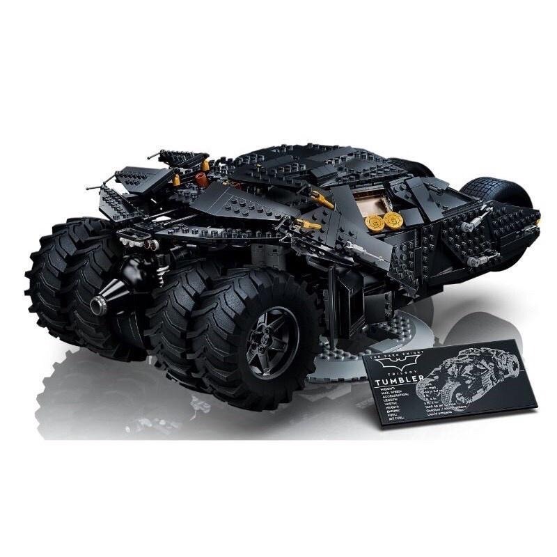 [木木磚家] LEGO  76240  DC英雄  黑暗騎士 蝙蝠車-細節圖5