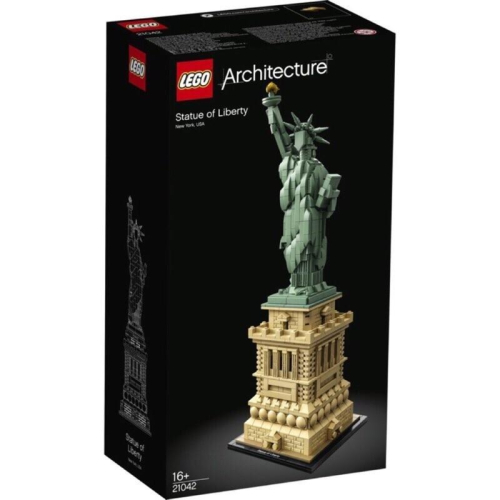 [木木磚家]LEGO architecture 21042 建築系列 自由女神