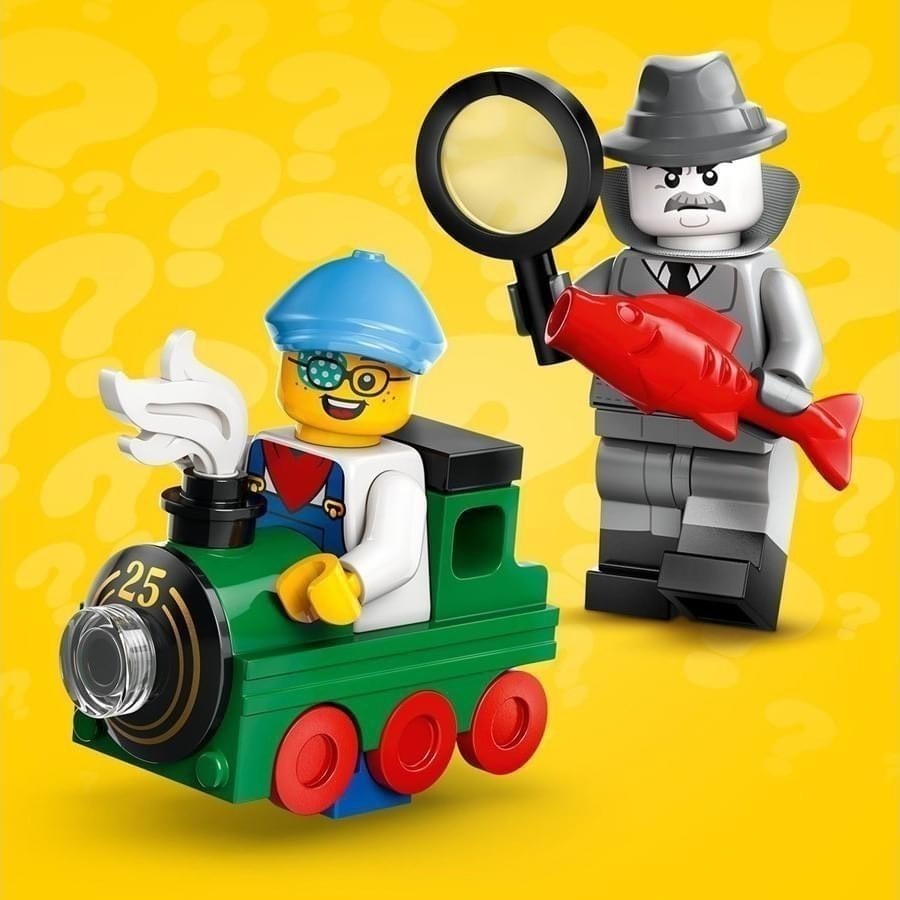 [木木磚家] LEGO® Minifigures 71045 第 25 代 整組-細節圖4