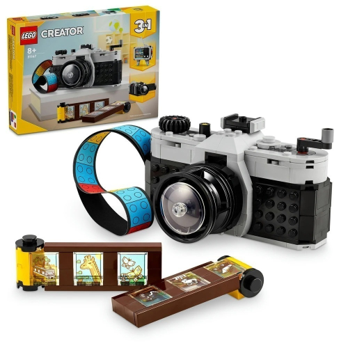 [木木磚家] LEGO 31147 復古照相機 創意百變系列3合1(攝影機 三種組裝方式)