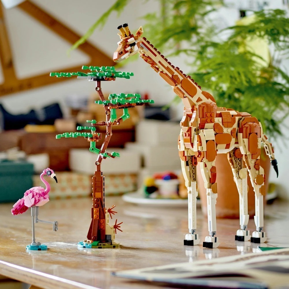 [木木磚家] LEGO 31150 野生動物園動物(DIY積木 三種組裝方式)-細節圖5