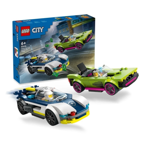 [木木磚家] LEGO 60415 警車和肌肉車追逐戰