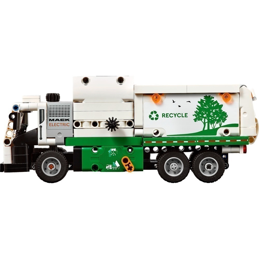 [木木磚家] LEGO 42167 Mack LR Electric Garbage Truck 麥克貨車-細節圖4