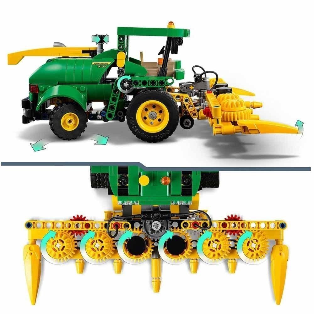 [木木磚家]LEGO 42168 John Deere 9700 Forage Harvester 美國強鹿 農場收割機-細節圖5