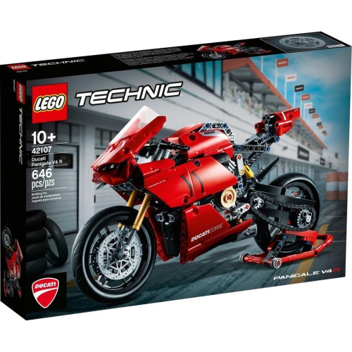 [木木磚家] LEGO 42107 杜卡迪 Ducati Panigale V4 R42107w