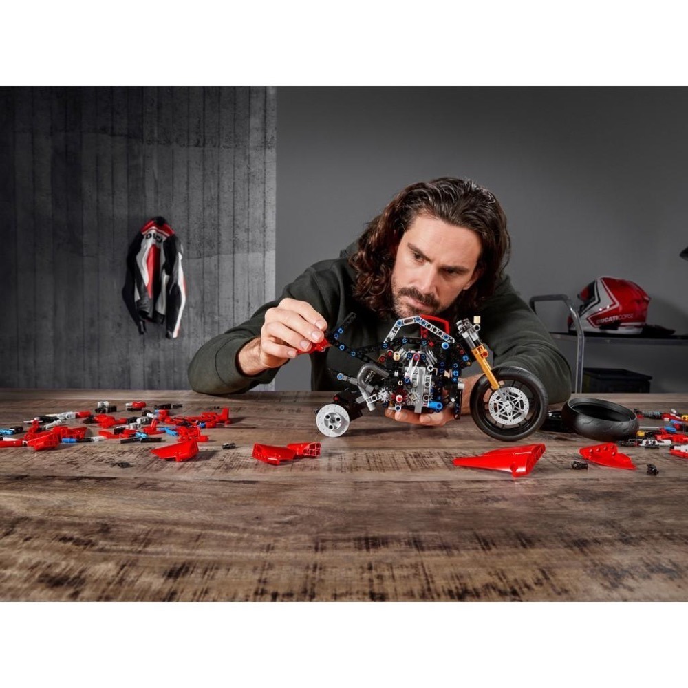 [木木磚家] LEGO 42107 杜卡迪 Ducati Panigale V4 R42107w-細節圖4