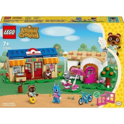 [木木磚家] LEGO 77050 狸克的商店與彭花的家 動物森友會