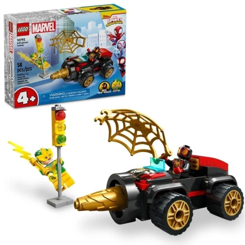 [木木磚家] LEGO 10792 蜘蛛人 電鑽車