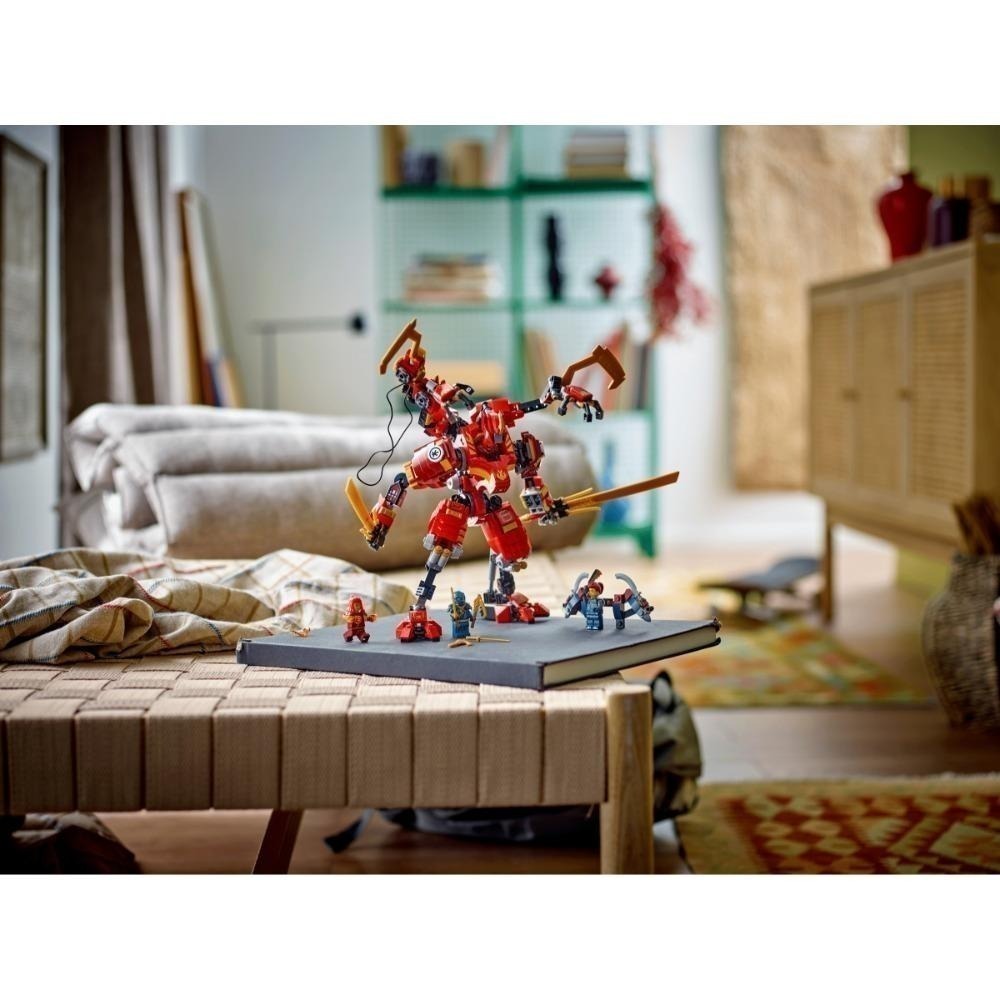 [木木磚家] LEGO 71812 赤地的忍者攀爬機械人-細節圖3