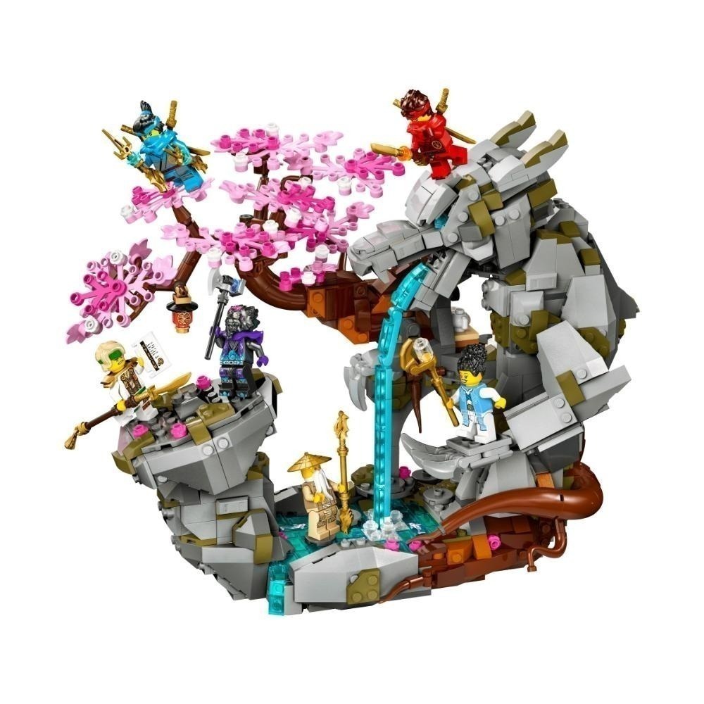 [木木磚家] LEGO  71819 龍石神殿-細節圖4
