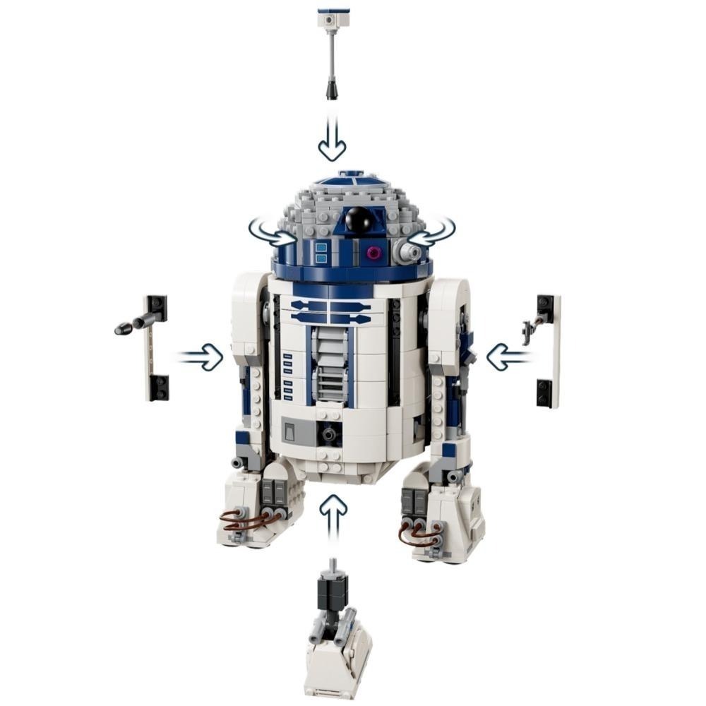 [木木磚家] 現貨不用等 LEGO 樂高 75379 R2-D2™-細節圖6