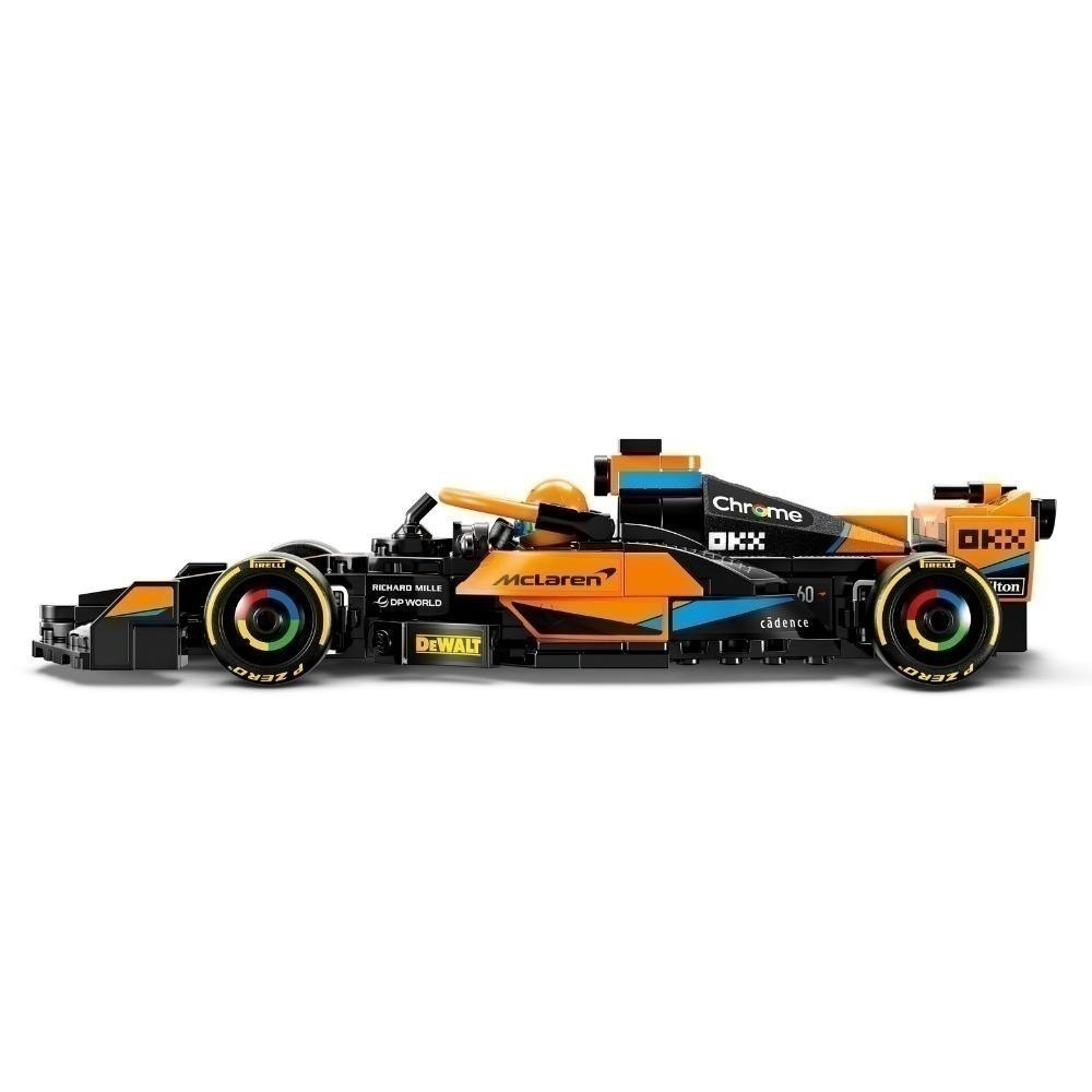 [木木磚家] LEGO 76919 麥拉倫 2023 McLaren Formula 1 Race Car-細節圖5