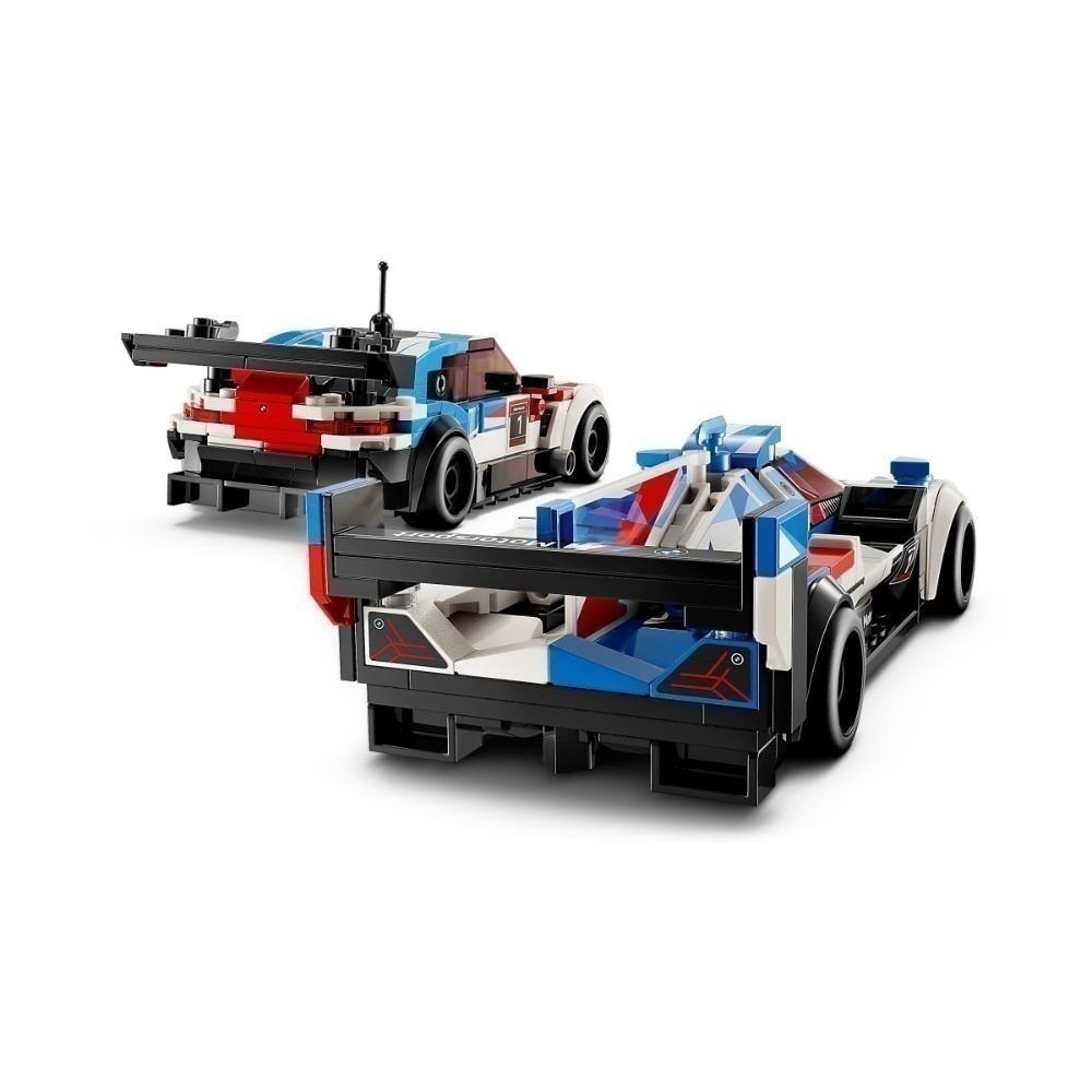 《木木磚家》LEGO 76922 BMW M4 GT3 & BMW M Hybrid V8 Race Cars-細節圖4