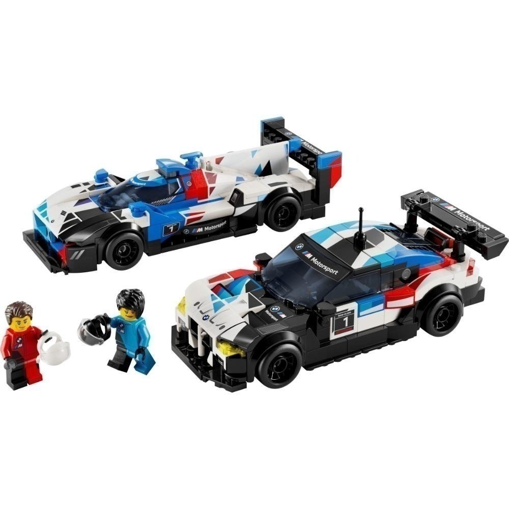 [木木磚家] LEGO 76922 BMW M4 GT3 & BMW M Hybrid V8 Race Cars-細節圖4