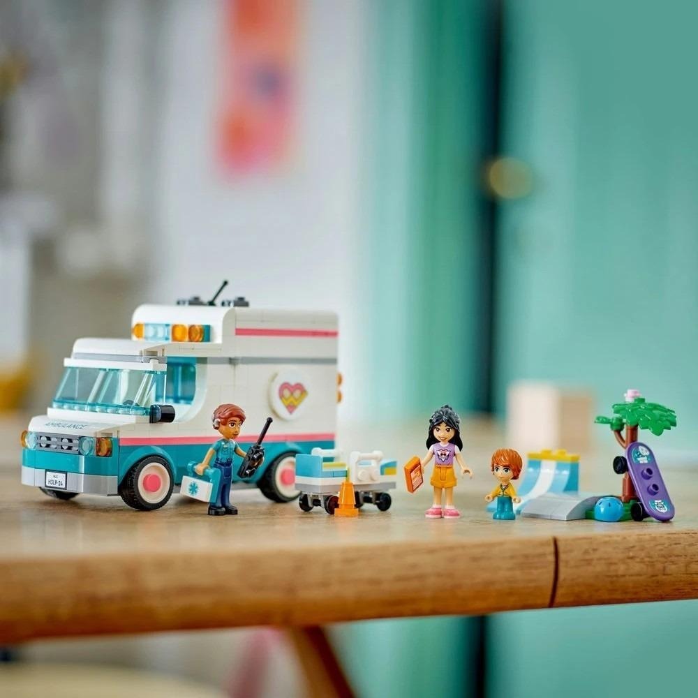 [木木磚家] LEGO 42613 心湖城醫院救護車-細節圖3