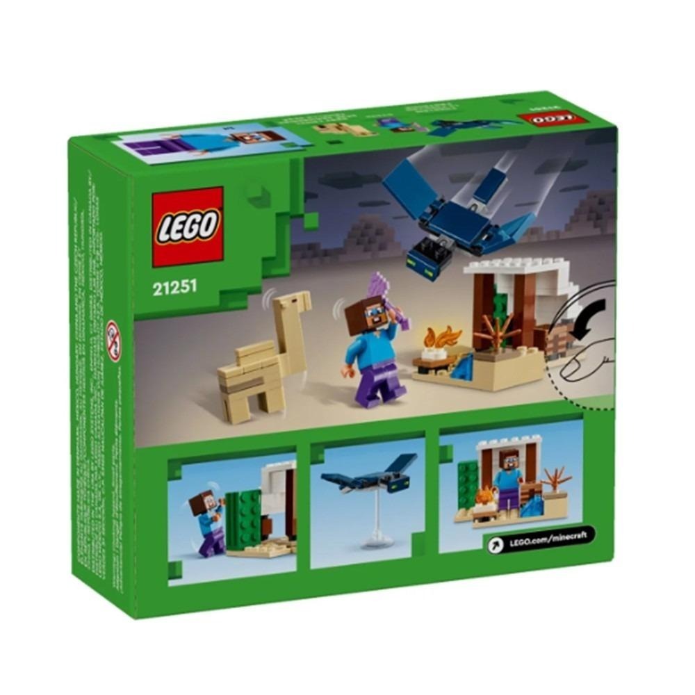 [木木磚家] LEGO 21251 史蒂夫 沙漠探險-細節圖2