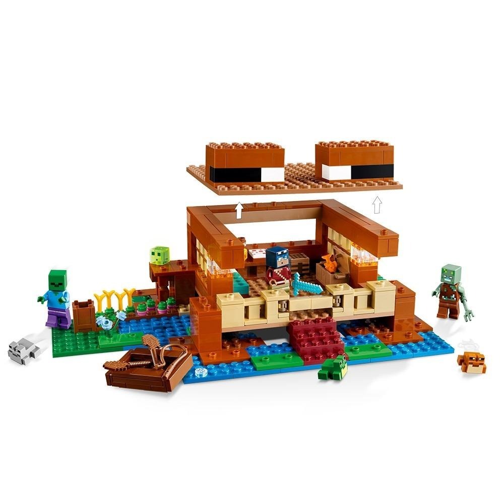 [木木磚家] LEGO 21256 The Frog House-細節圖3