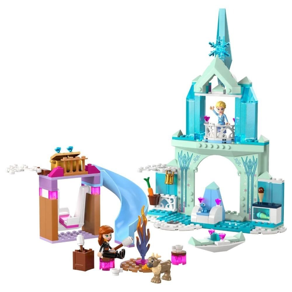 [木木磚家] LEGO 43238 Elsa＇s Frozen Castle-細節圖6