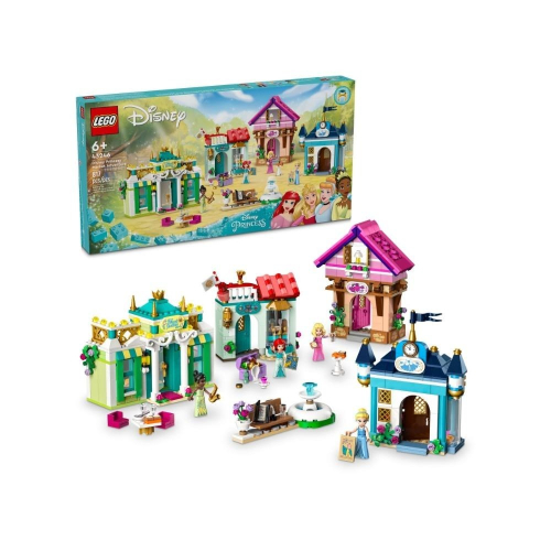 [木木磚家] LEGO 43246 迪士尼公主市集大冒險