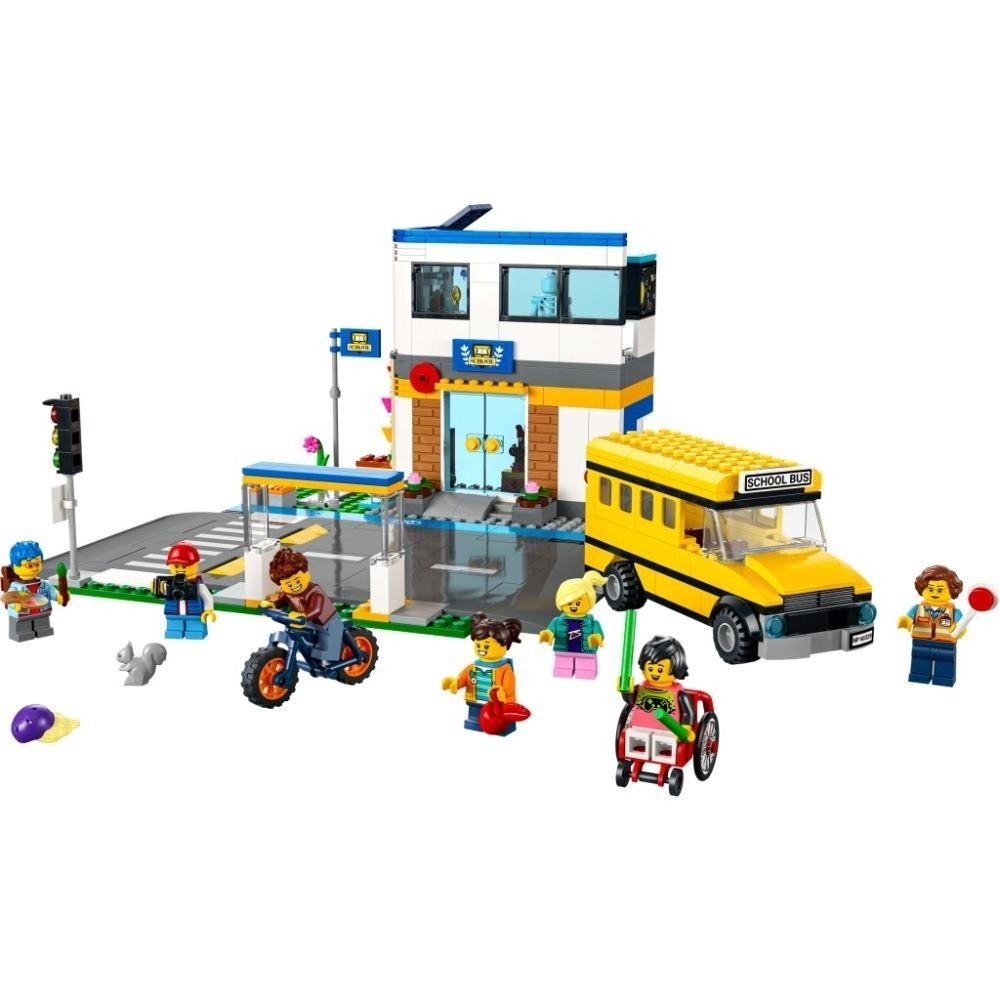 [木木磚家] LEGO 60329 上學日-細節圖6
