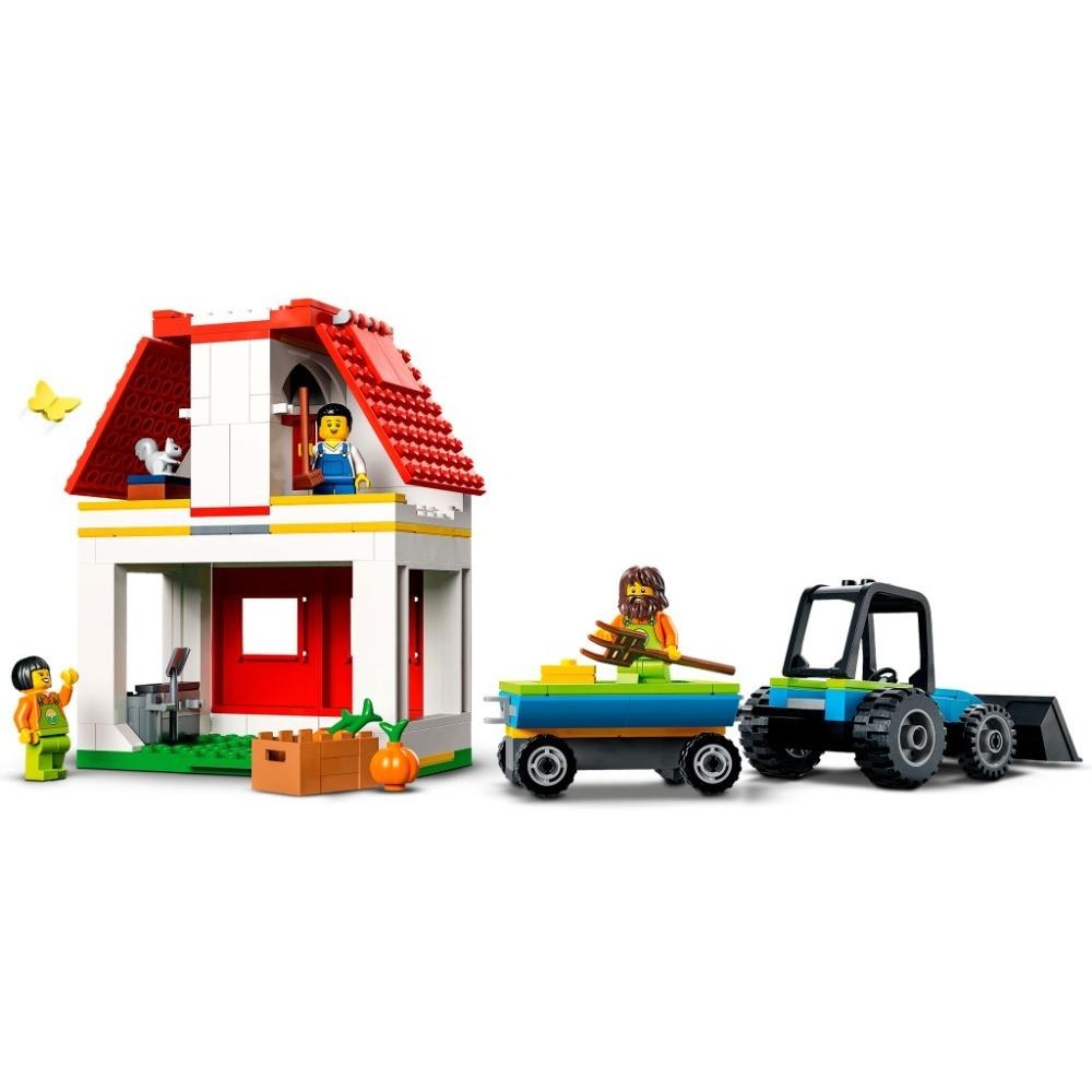 [木木磚家] LEGO 60346 穀倉和農場動物-細節圖4