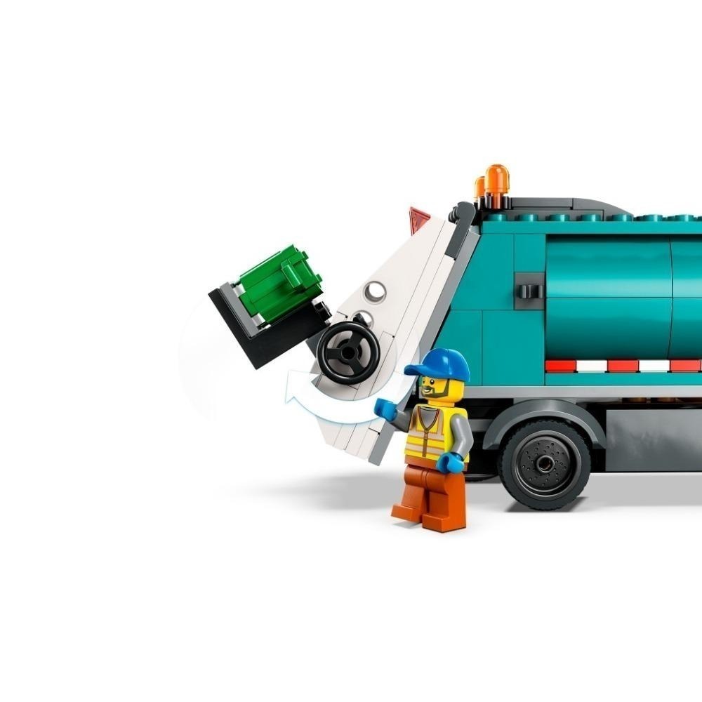 [木木磚家] LEGO 60386 資源回收車-細節圖6