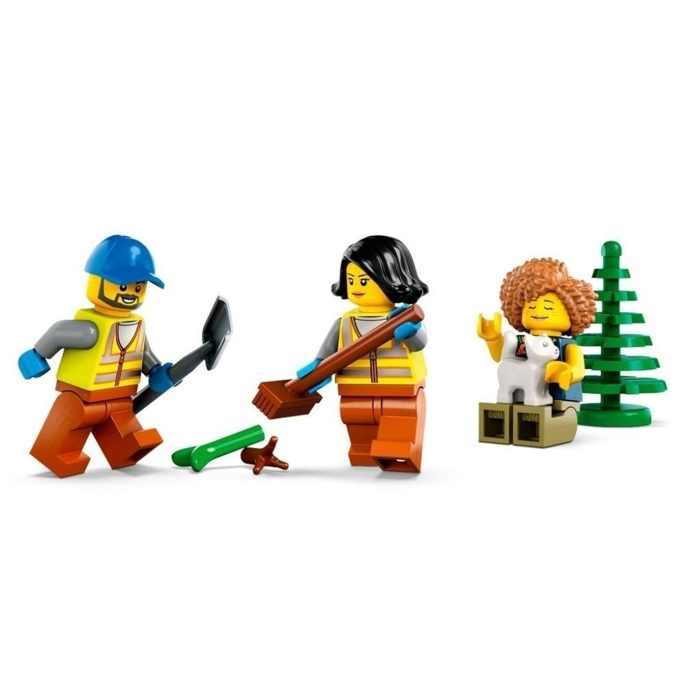 [木木磚家] LEGO 60386 資源回收車-細節圖10