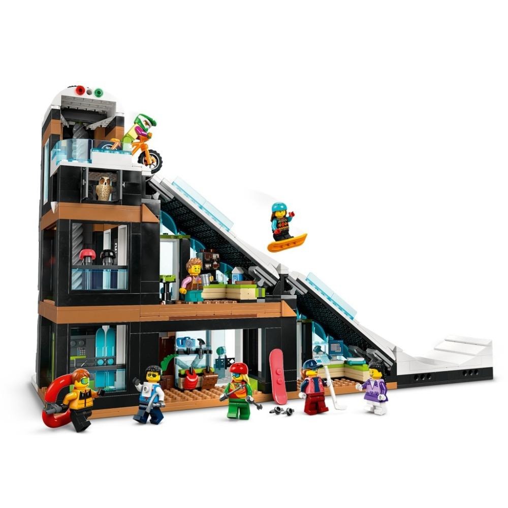 [木木磚家] LEGO 60366 滑雪和攀岩中心-細節圖6