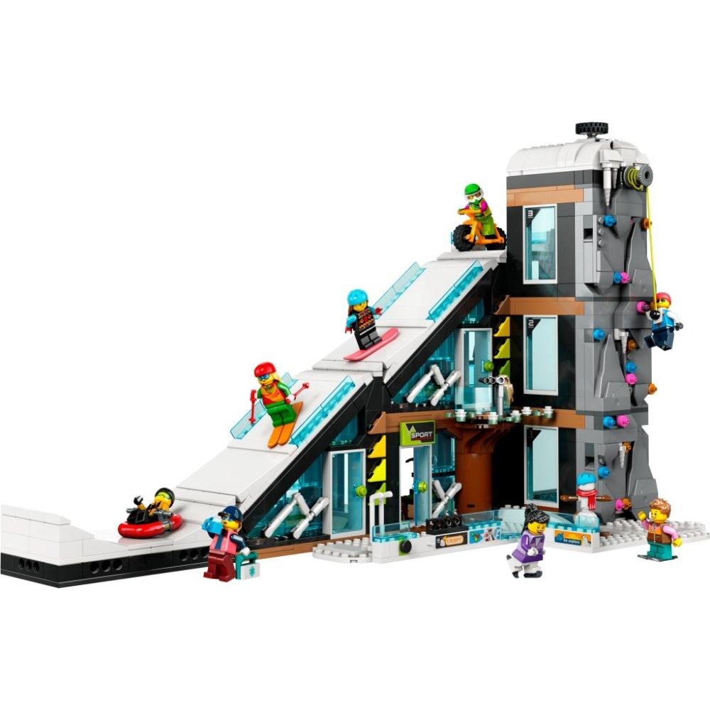 [木木磚家] LEGO 60366 滑雪和攀岩中心-細節圖8