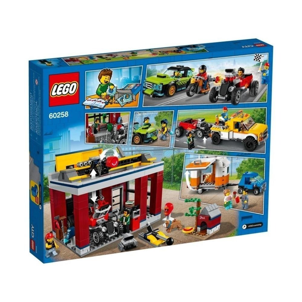[木木磚家]  現貨 LEGO 60258 賽車改裝廠 城市系列-細節圖4