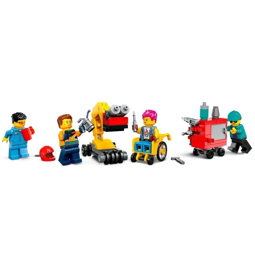 [木木磚家] 現貨 不用等  LEGO 60389 客製化車庫  城市系列-細節圖7