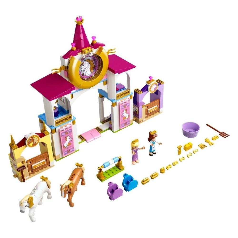 [木木磚家] LEGO 43195  貝兒&樂佩公主的皇家馬廄-細節圖6
