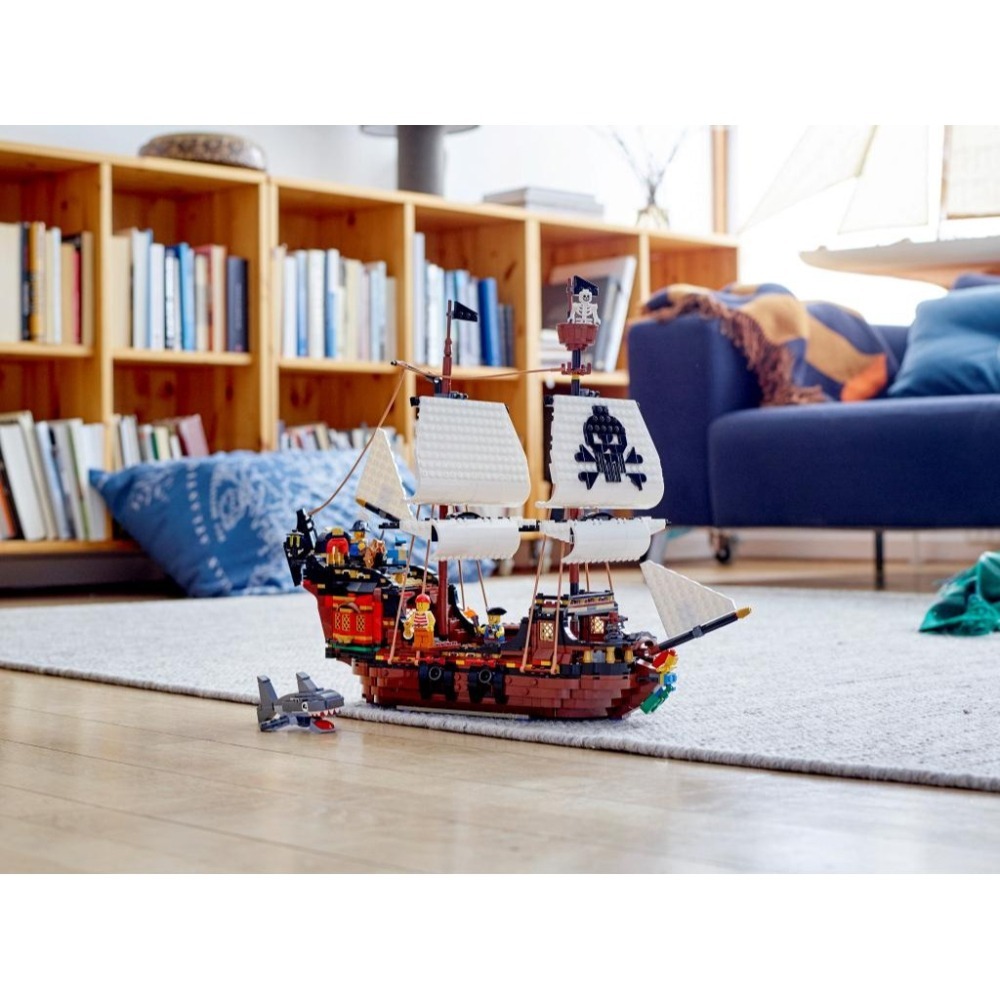 [木木磚家] LEGO 31109 海盜船-細節圖5