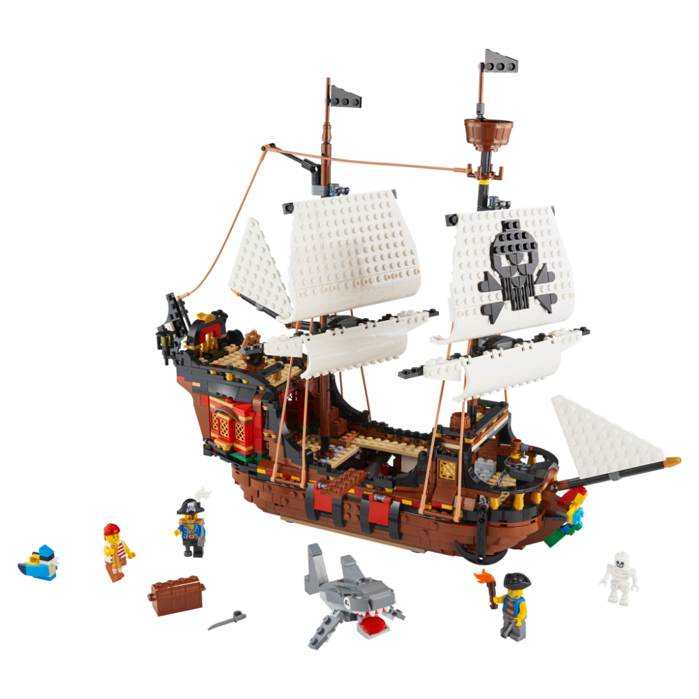 [木木磚家] LEGO 31109 海盜船-細節圖8