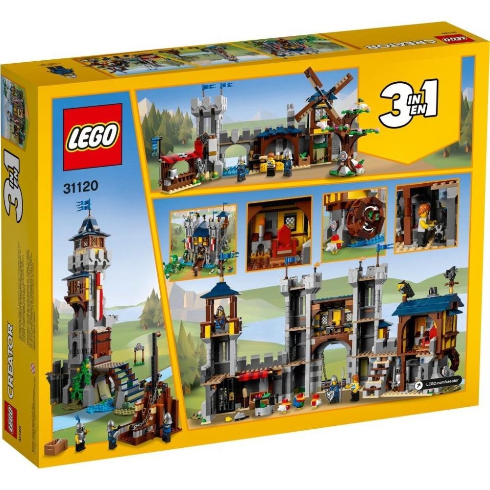 [木木磚家] LEGO 31120 中世紀古堡-細節圖2