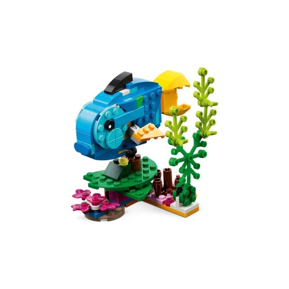 [木木磚家] LEGO 31136 異國鸚鵡-細節圖6