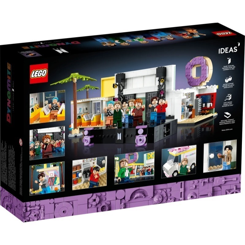 [木木磚家] 現貨 不用等  LEGO 21339 防彈少年團 Dynamite Ideas  值得收藏-細節圖4