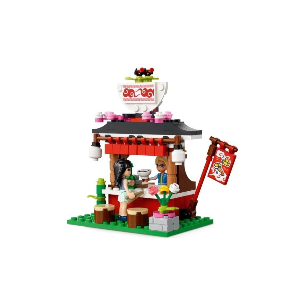 [木木磚家] LEGO 41701 小吃市集 Street Food Market-細節圖7