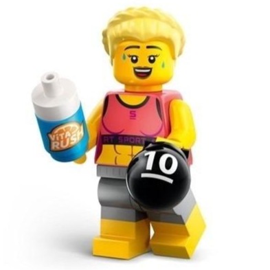 [木木磚家] LEGO® Minifigures 第 25 代 71045 7號 健身教練