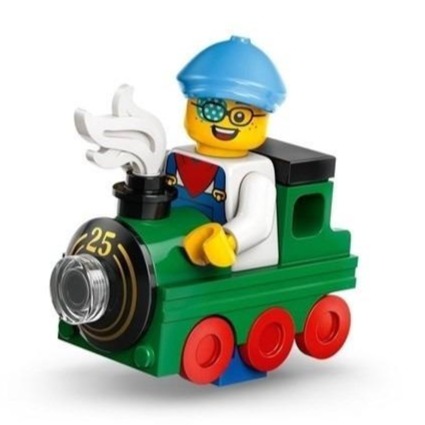 [木木磚家] LEGO® Minifigures 第 25 代 71045 10號 火車小子