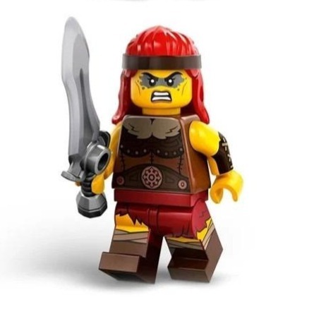 [木木磚家] LEGO® Minifigures 第 25 代 71045 11號 凶猛蠻族