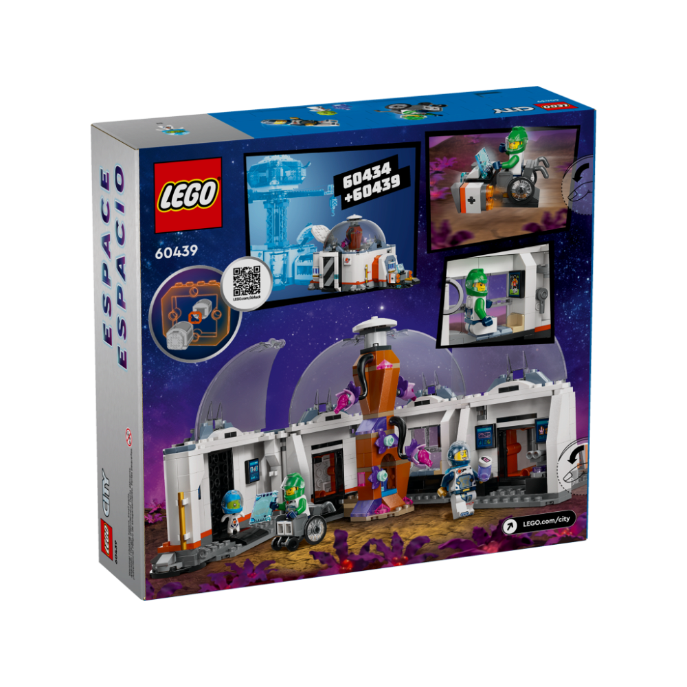 [木木磚家] LEGO 60439 太空科學實驗室(太空玩具 STEM科學教育 禮物)-細節圖2