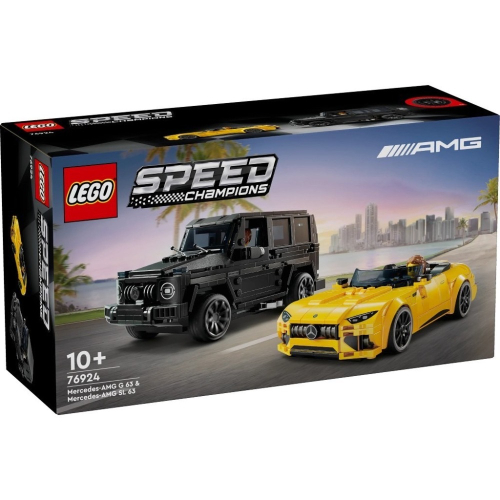 [木木磚家] 現貨不用等 LEGO 76924 賓士 Benz Mercedes GCar G63 &amp; SL63