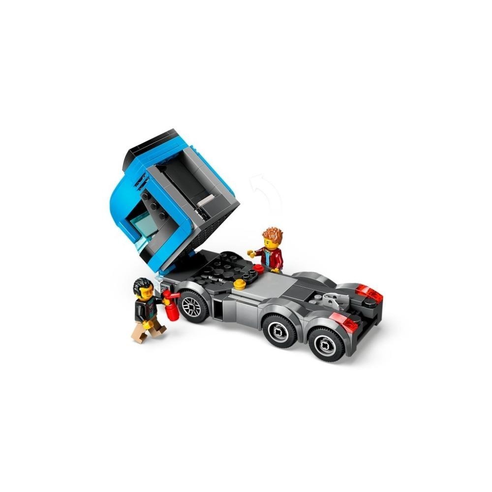 [木木磚家] LEGO 60408汽車運輸車和跑車-細節圖8