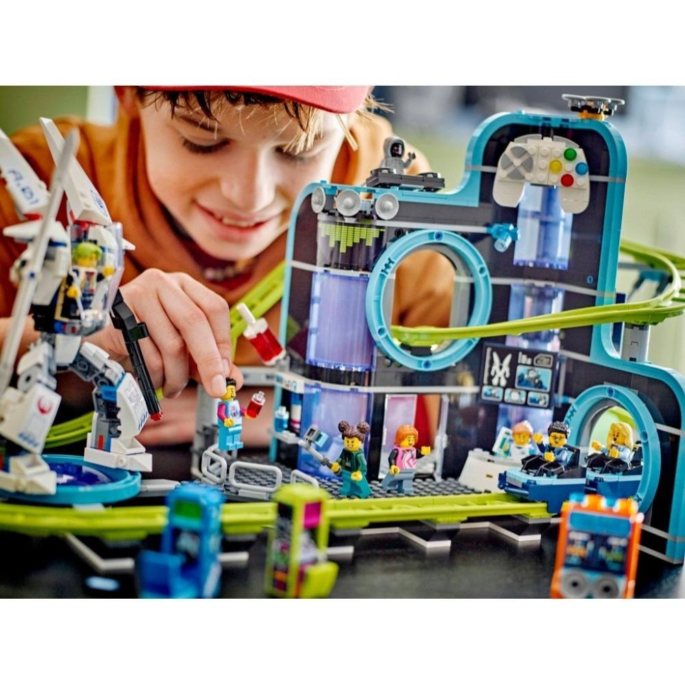 [木木磚家] LEGO 60421機器人世界雲霄飛車樂園-細節圖5