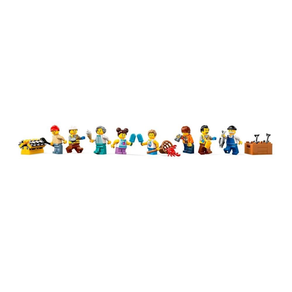 [木木磚家] LEGO 60422 濱海港口和貨船-細節圖10