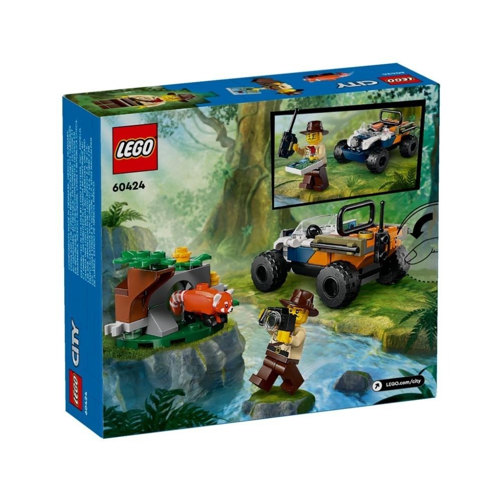 [木木磚家] LEGO 60424 叢林探險家沙灘車喜馬拉雅小貓熊任務-細節圖2